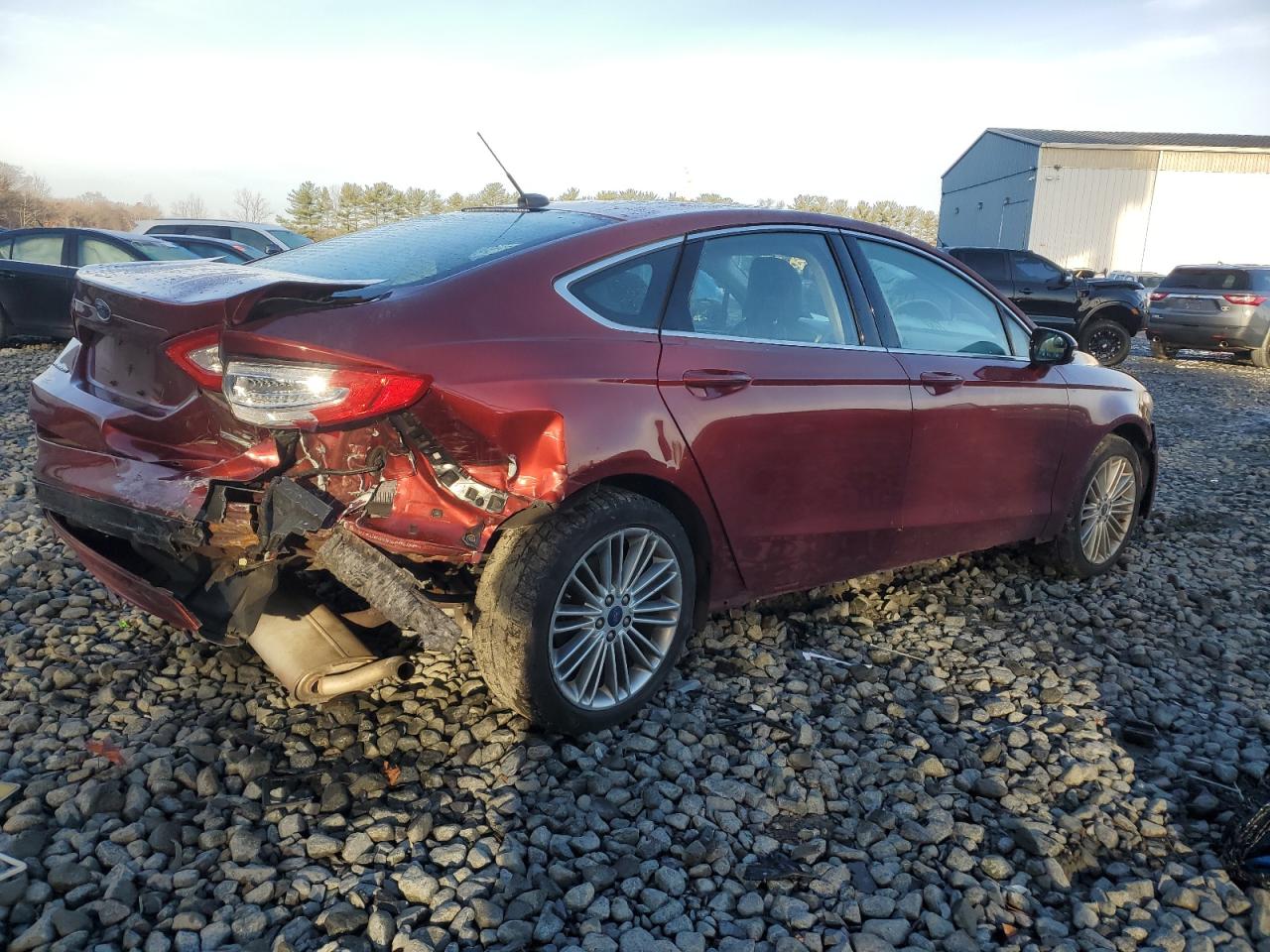 Lot #3024250856 2014 FORD FUSION SE