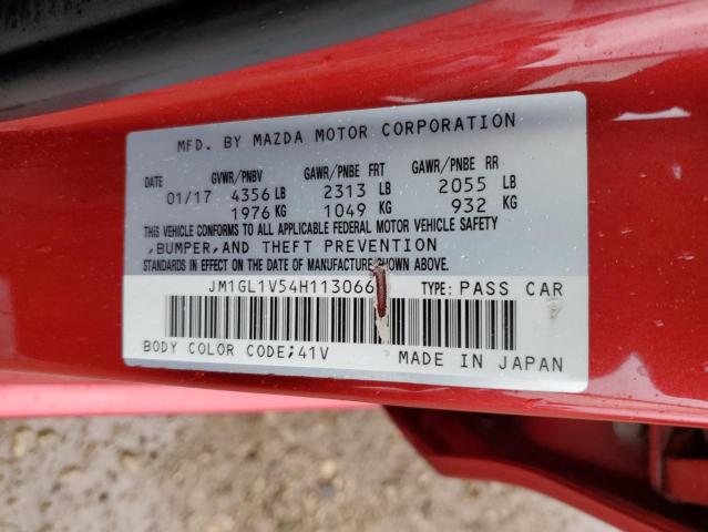 2017 MAZDA 6 TOURING - JM1GL1V54H1130661