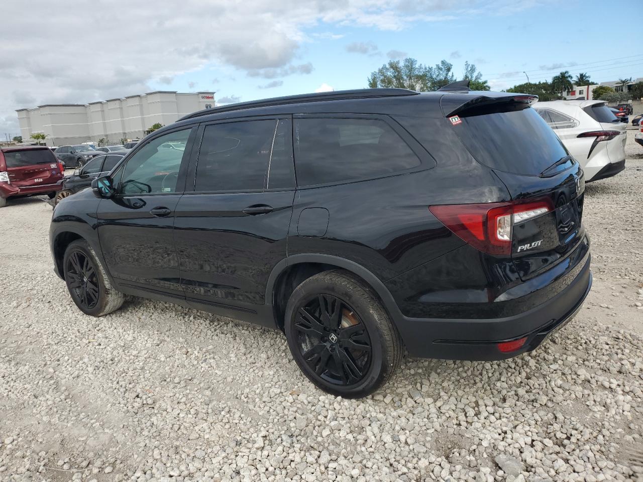 Lot #2974128368 2021 HONDA PILOT BLAC