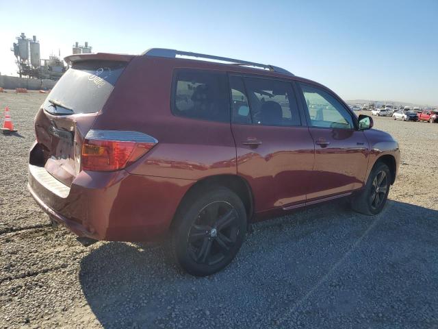 TOYOTA HIGHLANDER 2008 red  gas JTEDS43AX82040895 photo #4