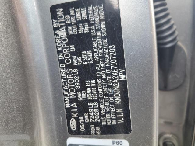 VIN KNDJN2A2XE7107203 2014 KIA SOUL no.13