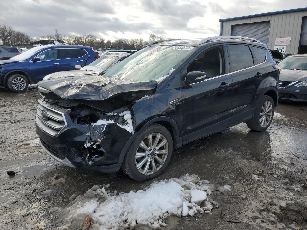 Lot #3040813761 2017 FORD ESCAPE TIT