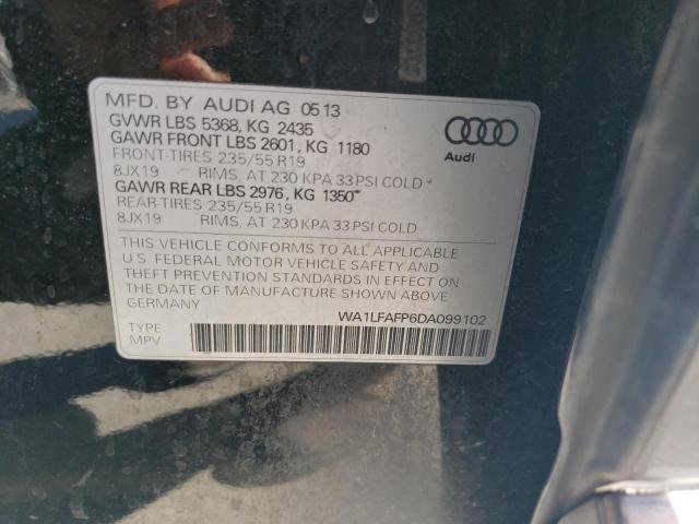 VIN WA1LFAFP6DA099102 2013 AUDI Q5 no.14