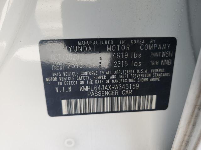 VIN KMHL64JAXRA345159 2024 HYUNDAI SONATA no.13