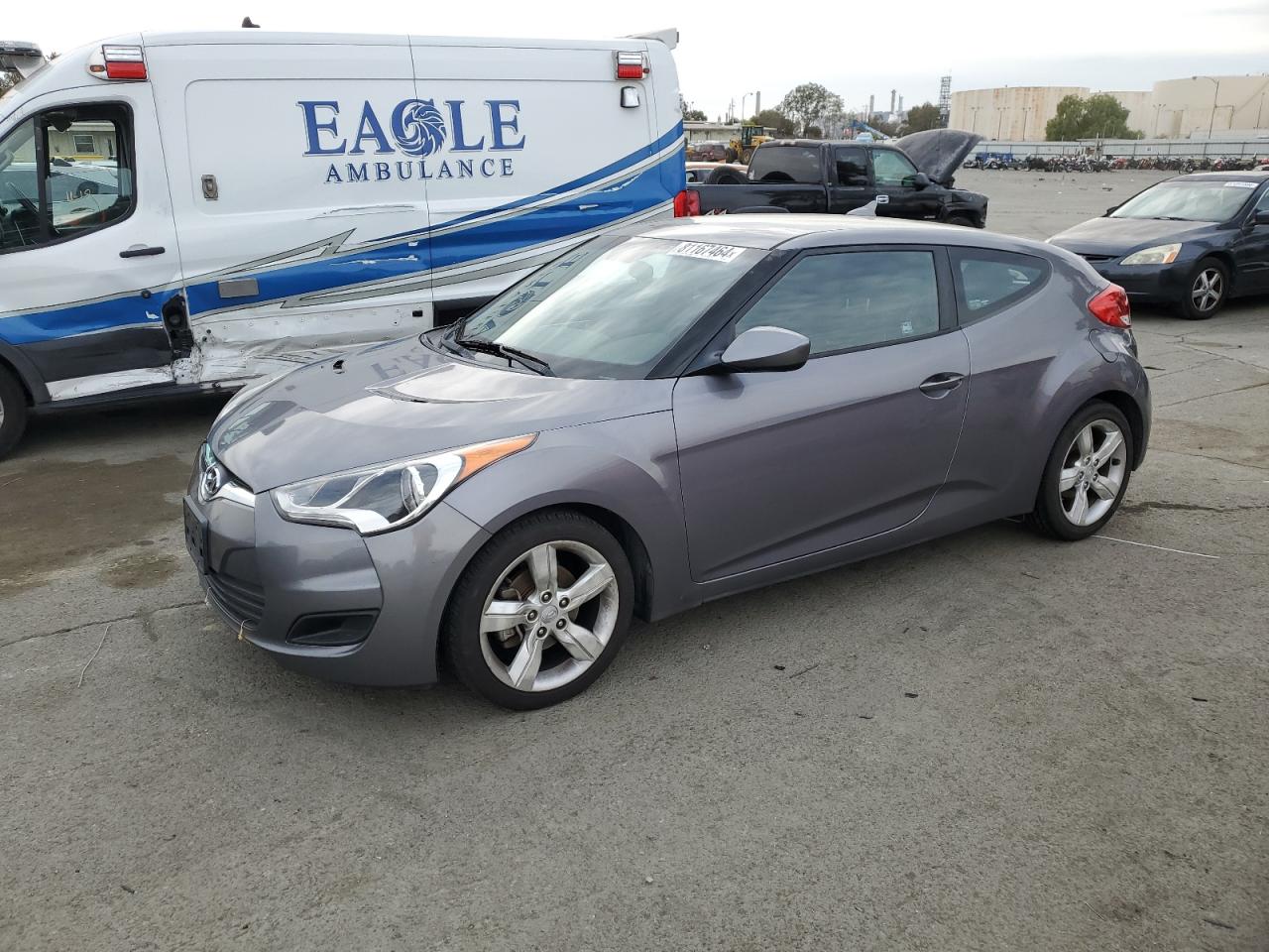 Lot #2989403676 2015 HYUNDAI VELOSTER