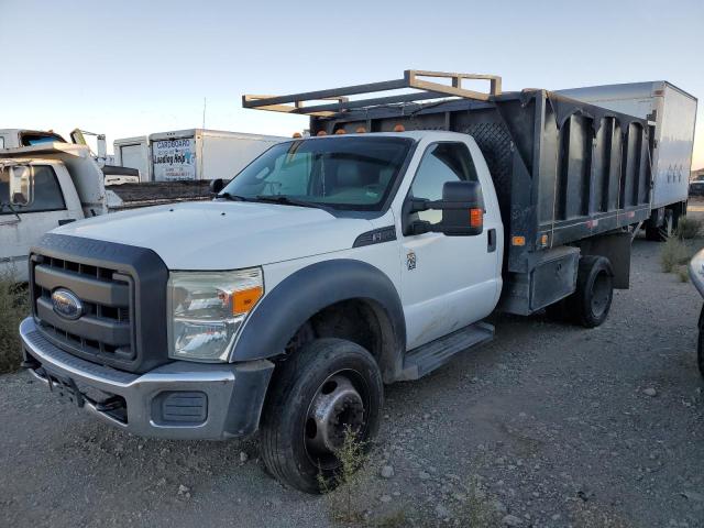 FORD F550 SUPER 2013 white  gas 1FDUF5GY4DEB46334 photo #1