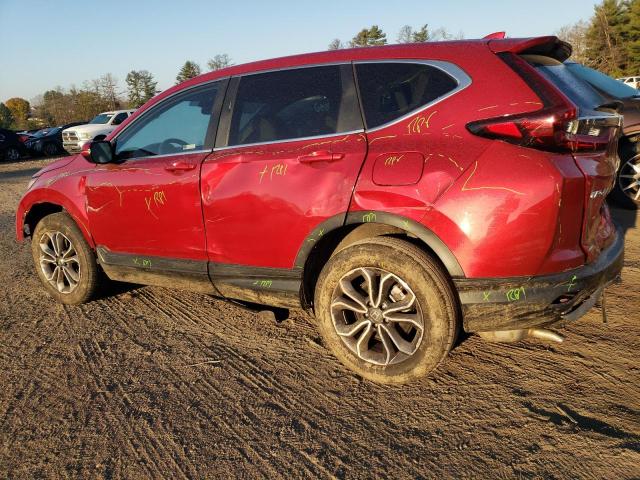 HONDA CR-V EX 2021 red  gas 2HKRW2H51MH617286 photo #3