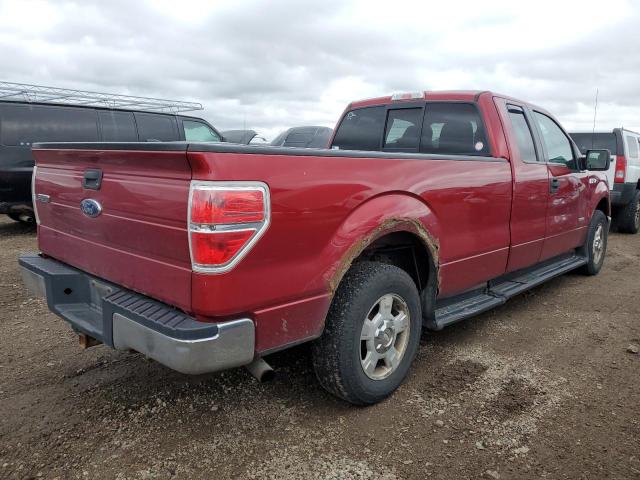 FORD F150 SUPER 2013 red 4dr ext gas 1FTFX1CT2DKE21200 photo #4