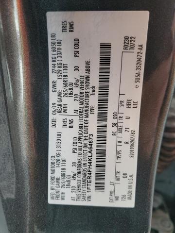 2019 FORD RANGER XL - 1FTER4FH4KLA64673