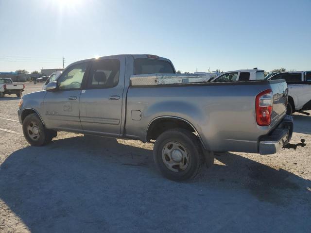 TOYOTA TUNDRA DOU 2006 silver crew pic gas 5TBET34116S560951 photo #3