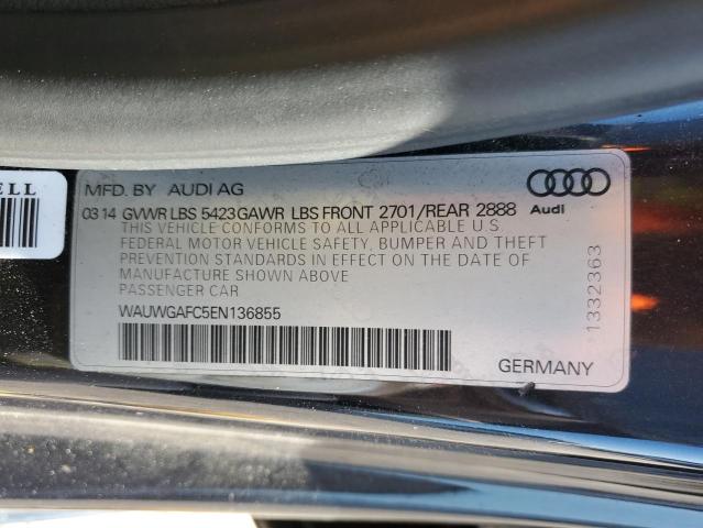 VIN WAUWGAFC5EN136855 2014 AUDI A7 no.13