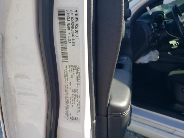 2022 DODGE DURANGO SX - 1C4RDHAG8NC181845