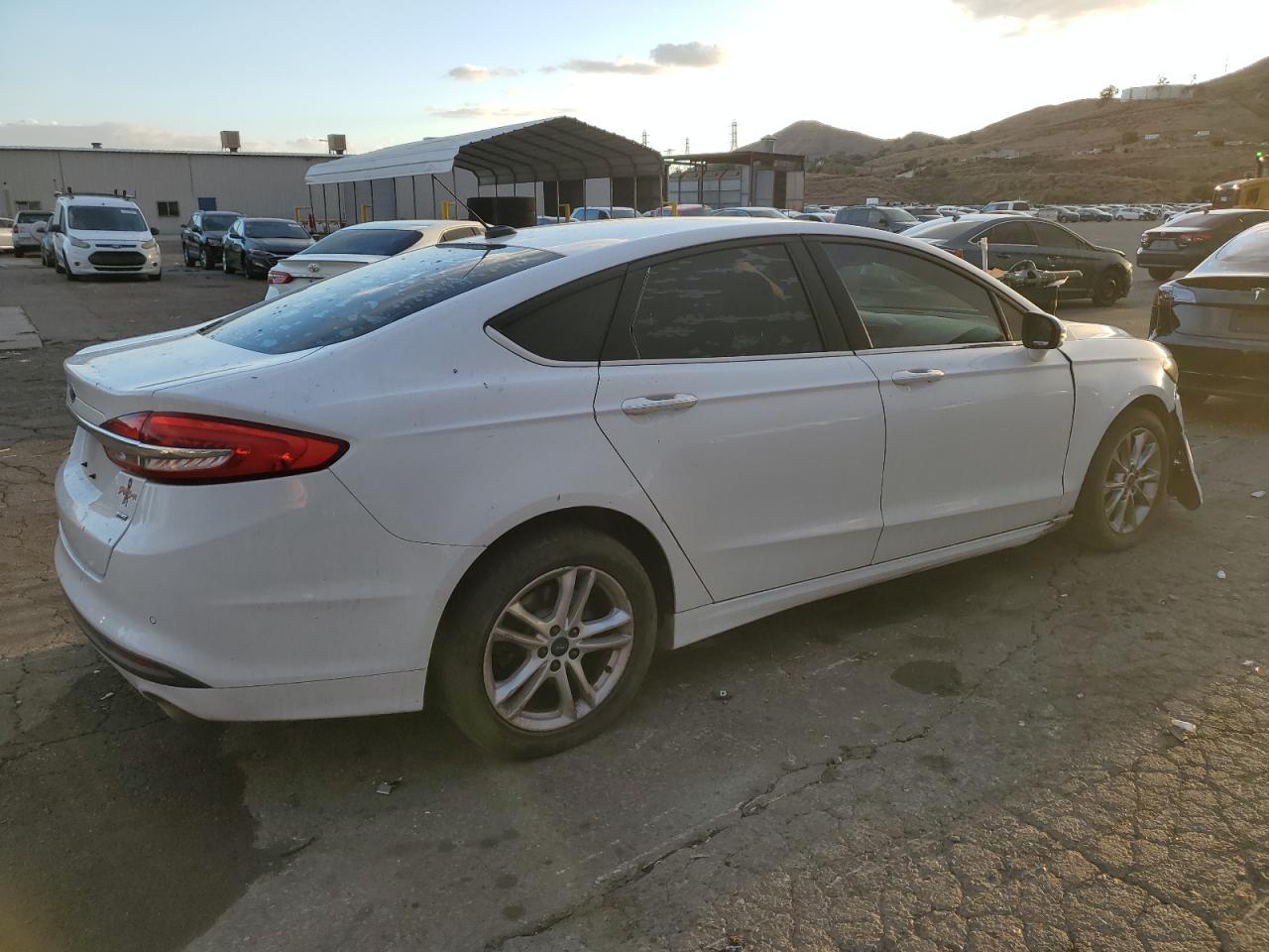 Lot #3028250784 2018 FORD FUSION SE