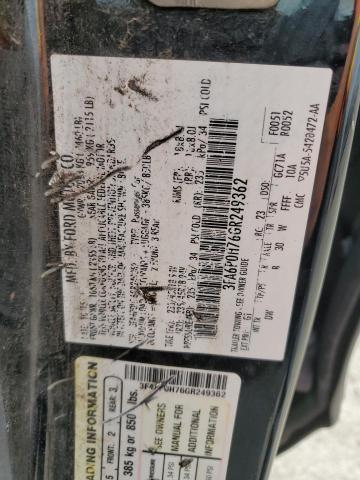 2016 FORD FUSION SE - 3FA6P0H76GR249362