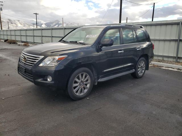 LEXUS LX 570 2008 black 4dr spor gas JTJHY00W984001648 photo #1