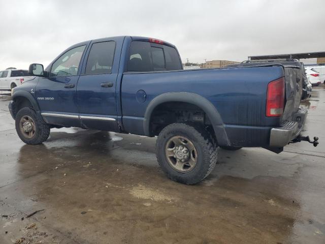 DODGE RAM 2500 S 2006 blue crew pic diesel 1D7KS28C66J203450 photo #3