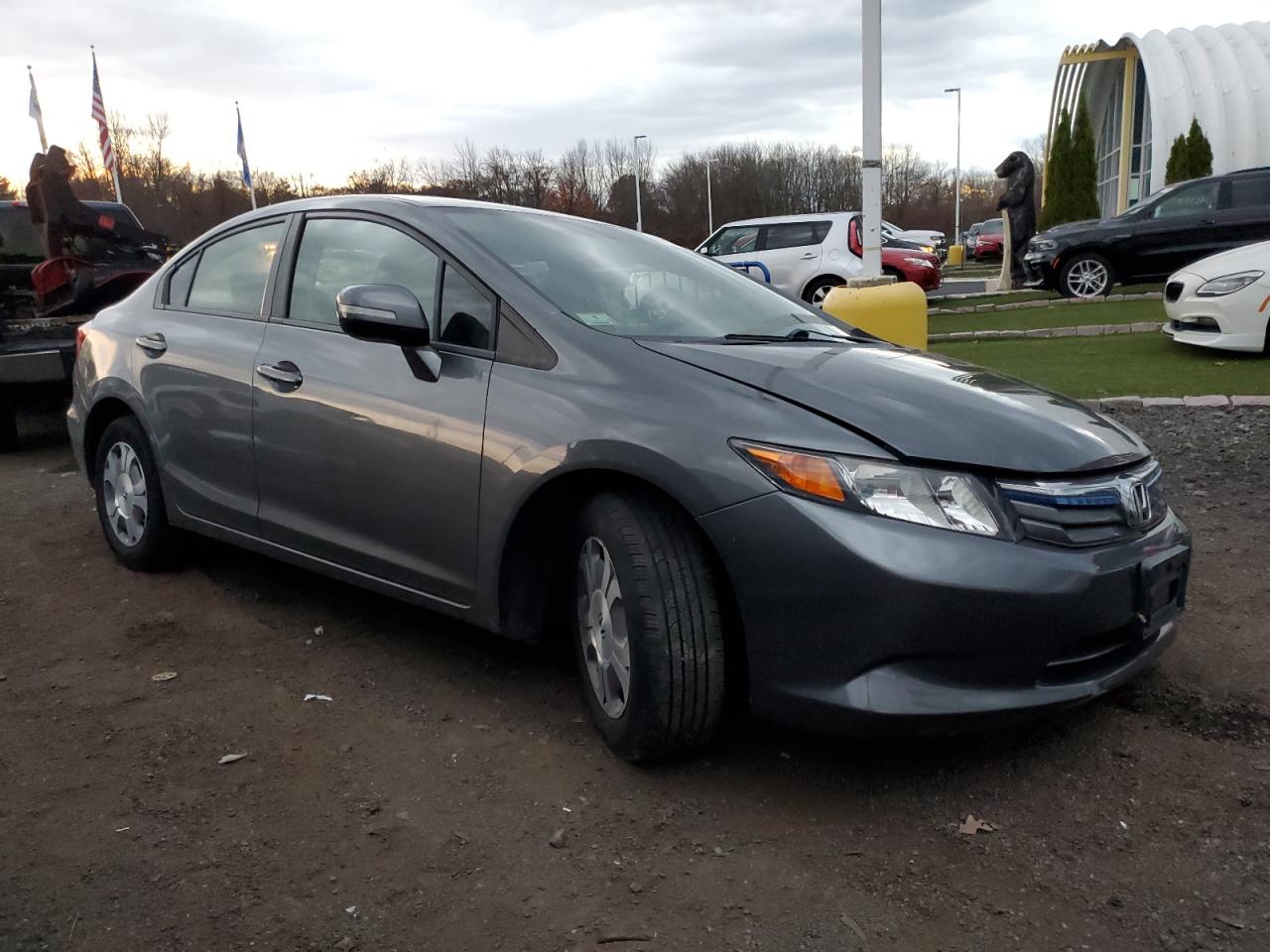 Lot #2958202539 2012 HONDA CIVIC HYBR