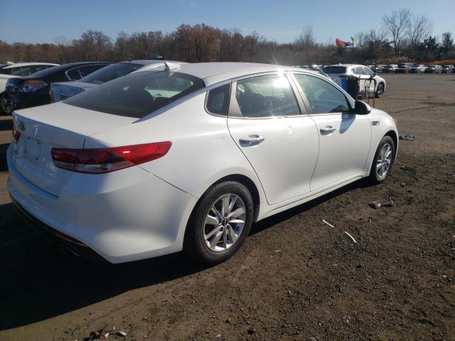 KIA OPTIMA LX 2017 white sedan 4d gas KNAGT4L36H5179255 photo #4