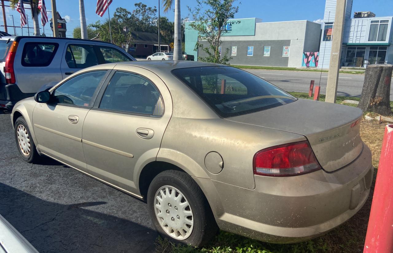 Lot #2972116153 2002 CHRYSLER SEBRING LX