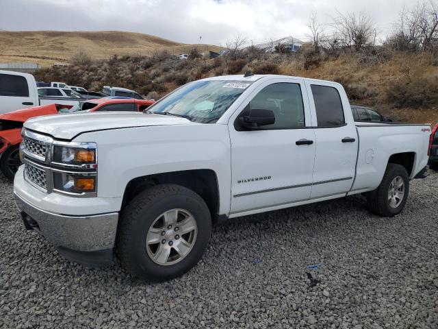 CHEVROLET SILVERADO 2014 white  gas 1GCVKREH7EZ332605 photo #1