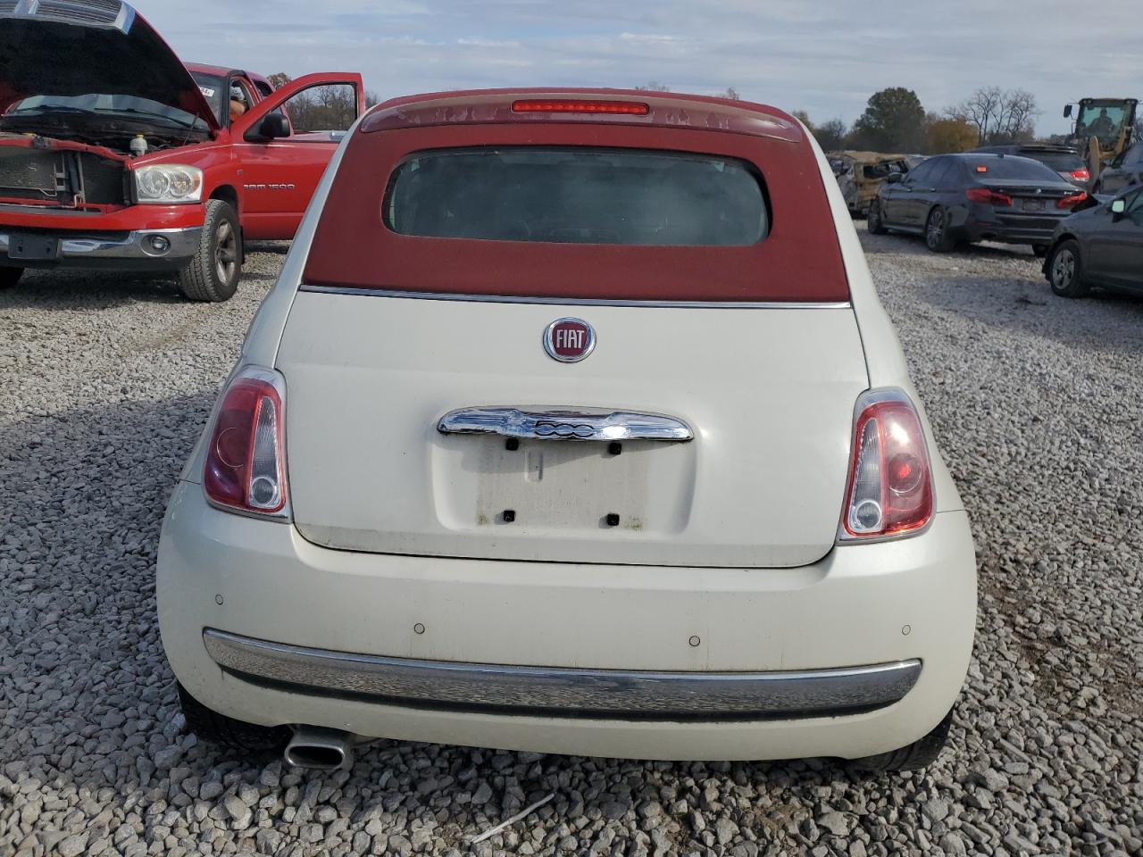 Lot #2952605260 2013 FIAT 500 LOUNGE