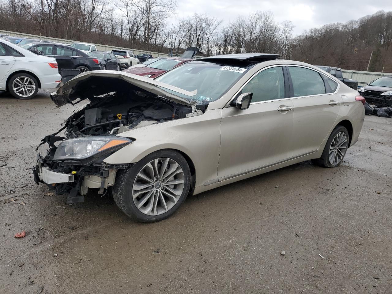 Lot #3025946974 2015 HYUNDAI GENESIS 3.