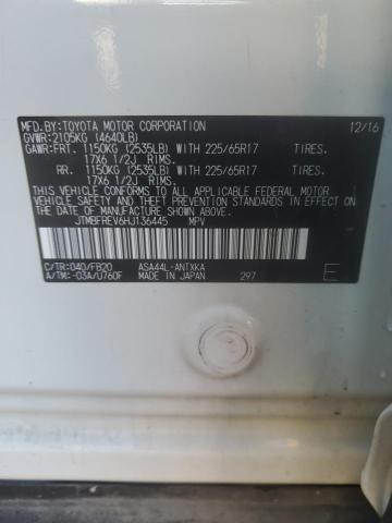 2017 TOYOTA RAV4 LE - JTMBFREV6HJ136445