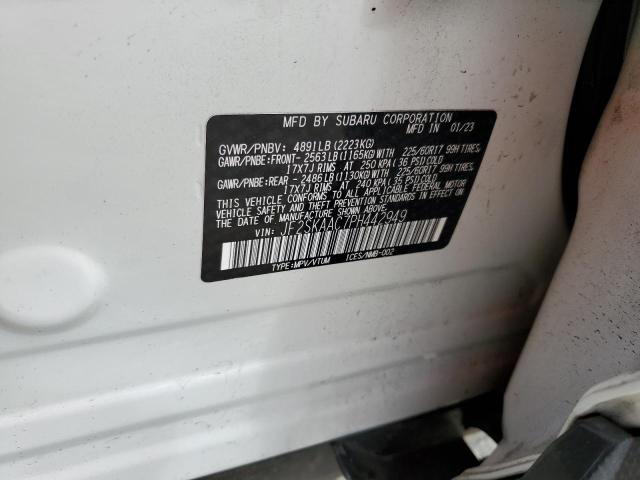 2023 SUBARU FORESTER JF2SKAAC7PH442949
