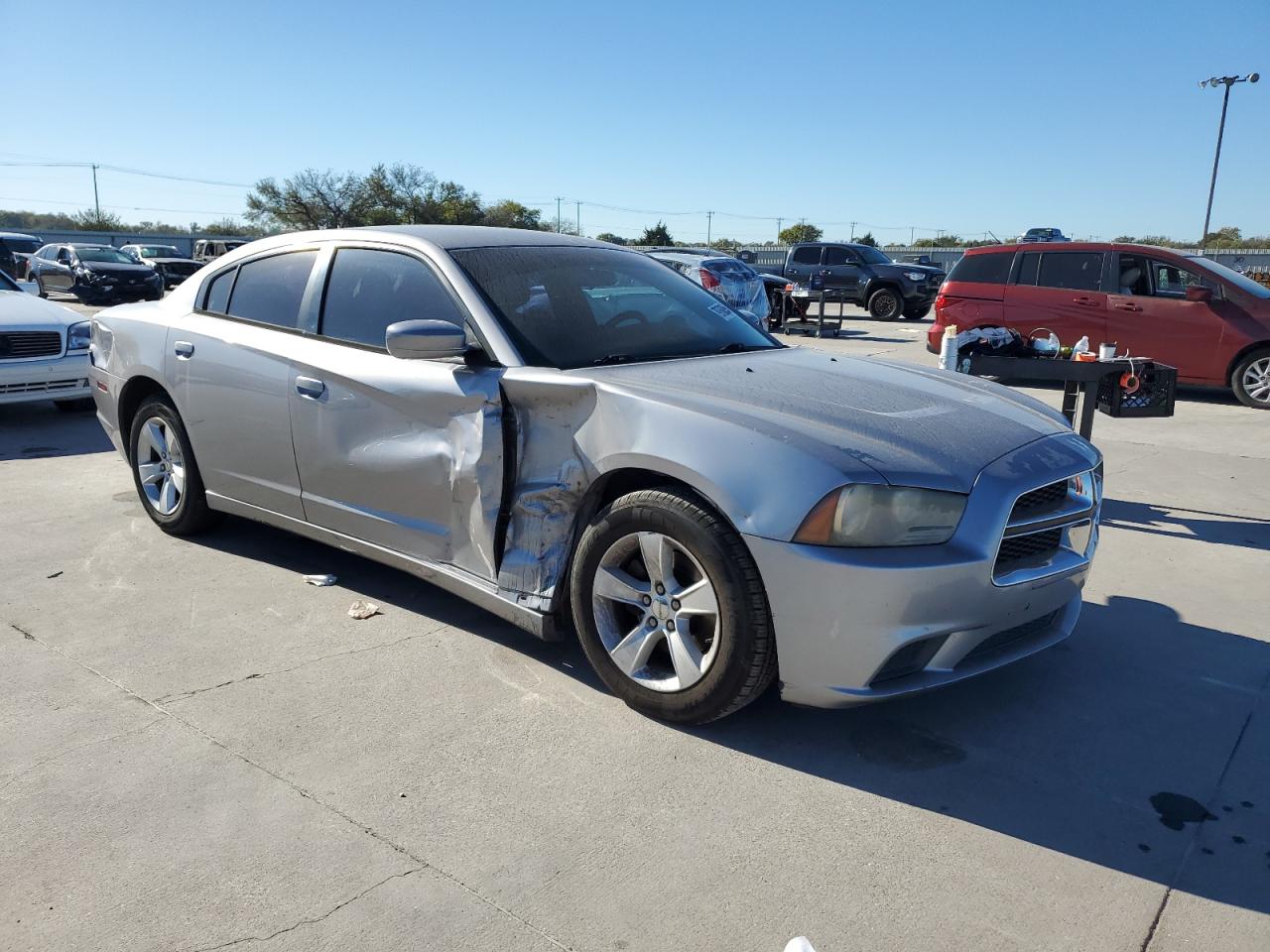 Lot #3030532477 2014 DODGE CHARGER SE