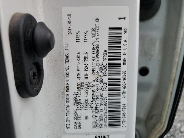 2018 TOYOTA TACOMA DOU - 5TFAX5GN8JX109359