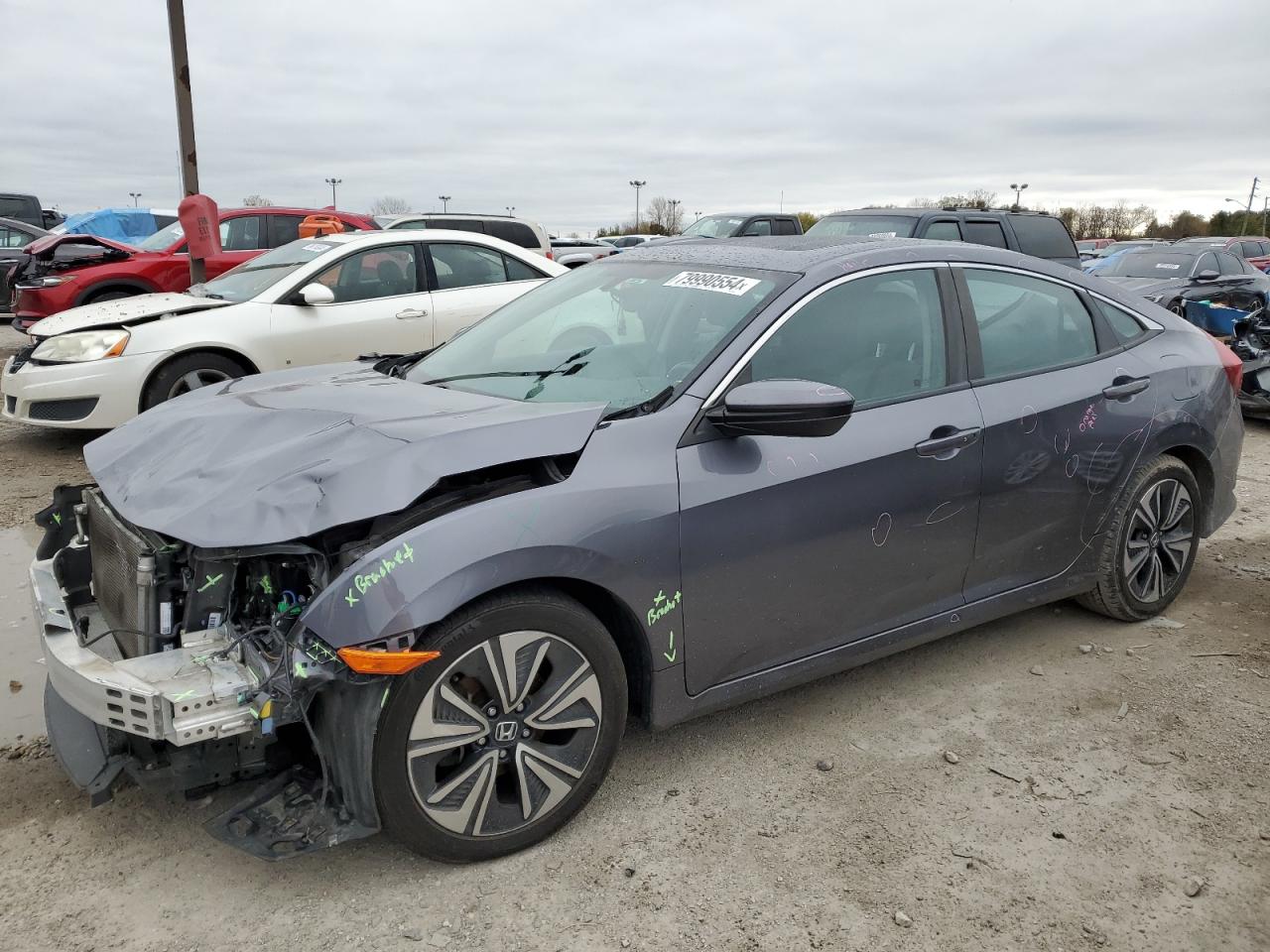 Lot #3020839765 2017 HONDA CIVIC EXL