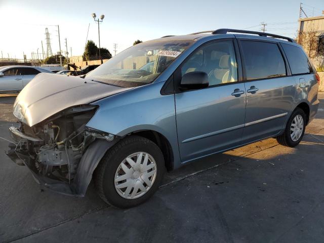 TOYOTA SIENNA CE 2010 teal sports v gas 5TDKK4CC4AS333851 photo #1