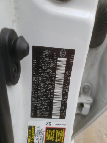 2020 TOYOTA CAMRY XLE - 4T1F31AKXLU538429