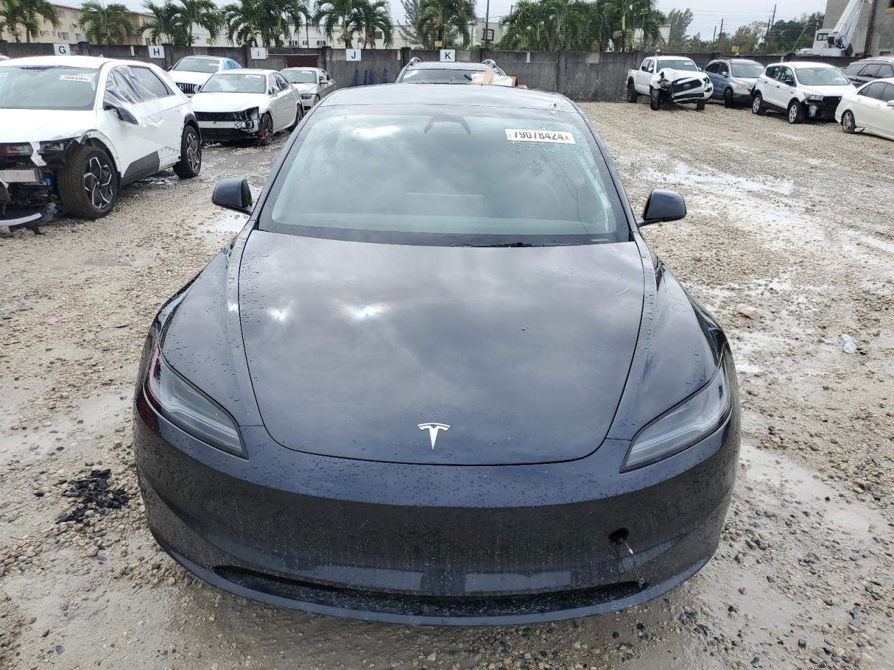 Lot #2969904977 2024 TESLA MODEL 3