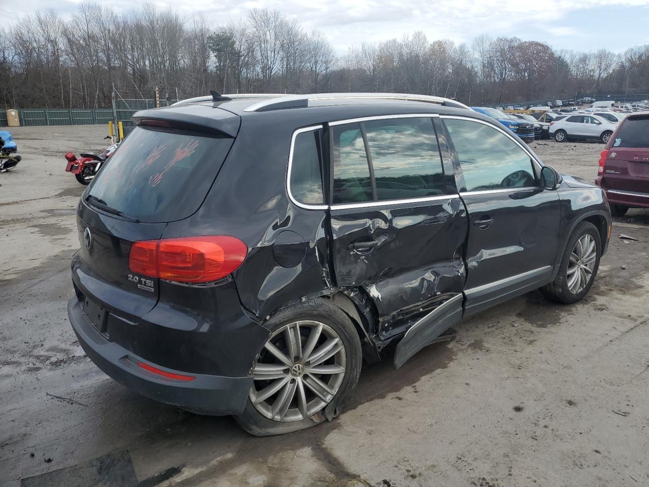 Lot #2979426691 2013 VOLKSWAGEN TIGUAN S