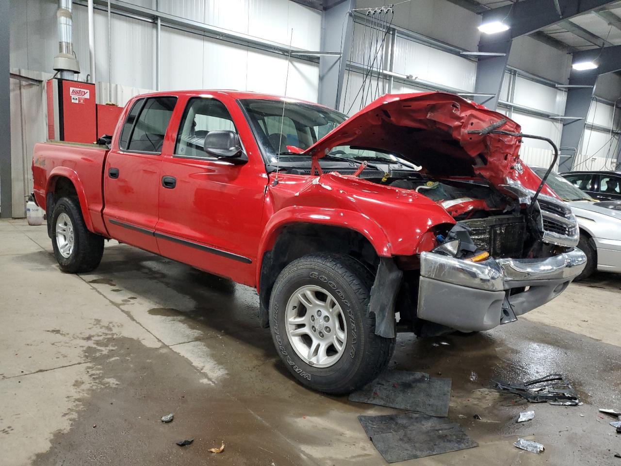 Lot #3020874763 2004 DODGE DAKOTA QUA