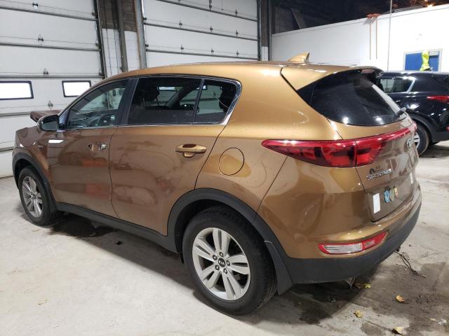 KIA SPORTAGE L 2018 brown  gas KNDPMCAC9J7428431 photo #3