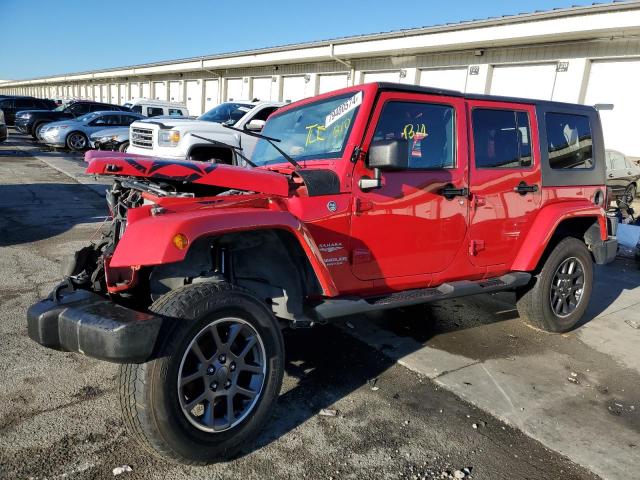 JEEP WRANGLER U 2010 red 4dr spor gas 1J4BA5H12AL167115 photo #1