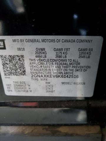 VIN 2GNAXKEV6K6142516 2019 CHEVROLET EQUINOX no.13