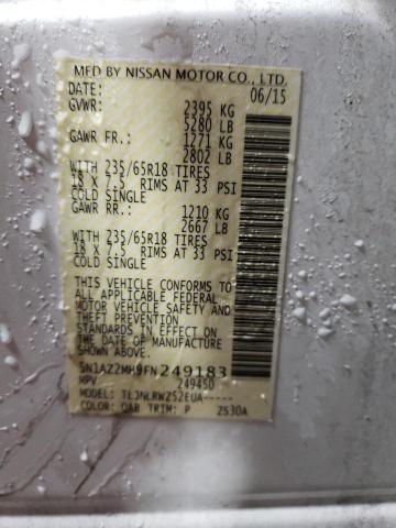 2015 NISSAN MURANO - 5N1AZ2MH9FN249183
