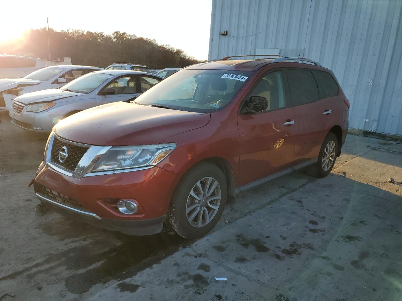 Lot #2972196128 2015 NISSAN PATHFINDER