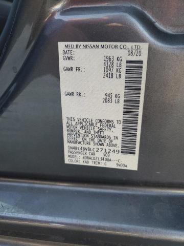 2020 NISSAN ALTIMA S - 1N4BL4BV8LC271249