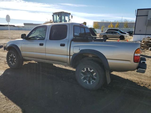 TOYOTA TACOMA DOU 2004 cream  gas 5TEGN92N44Z432514 photo #3