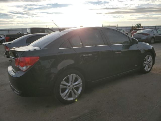 CHEVROLET CRUZE LTZ 2015 black  gas 1G1PG5SB6F7232312 photo #4