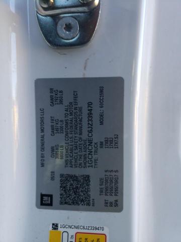 2018 CHEVROLET SILVERADO - 1GCNCNEC6JZ339470