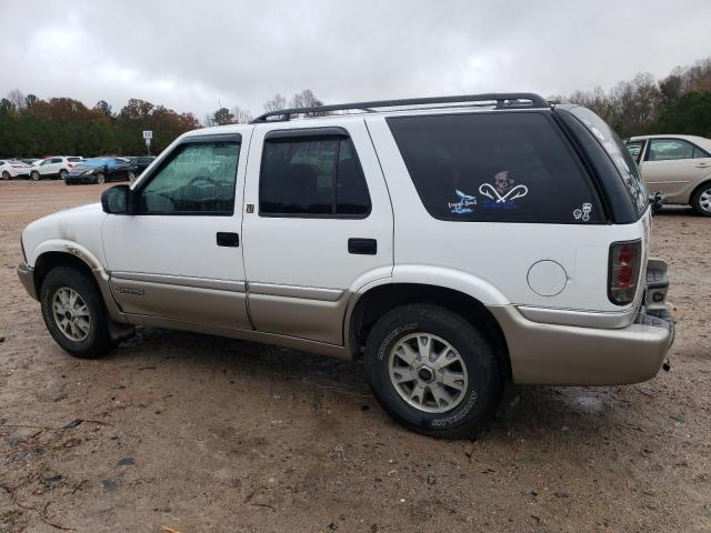 GMC JIMMY 2001 white  gas 1GKDT13W712155718 photo #3