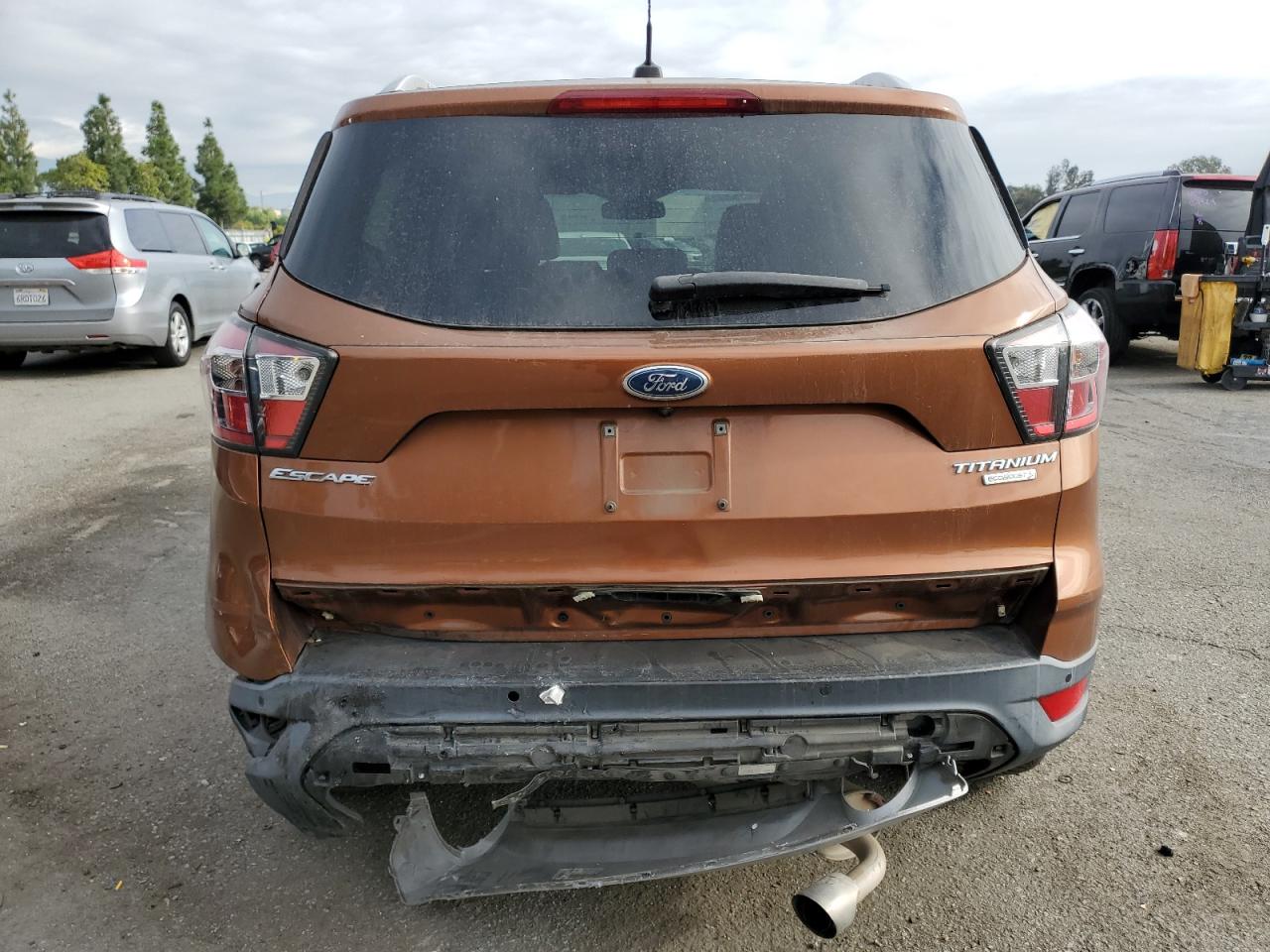 Lot #3030706094 2017 FORD ESCAPE TIT