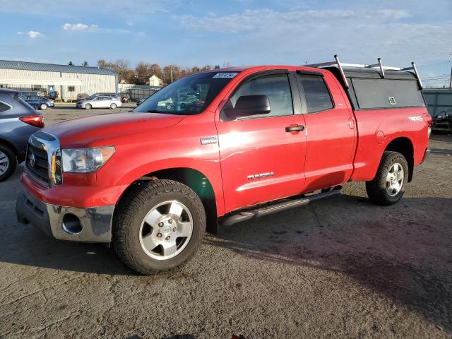 TOYOTA TUNDRA DOU 2008 red  gas 5TBBV54168S502703 photo #1