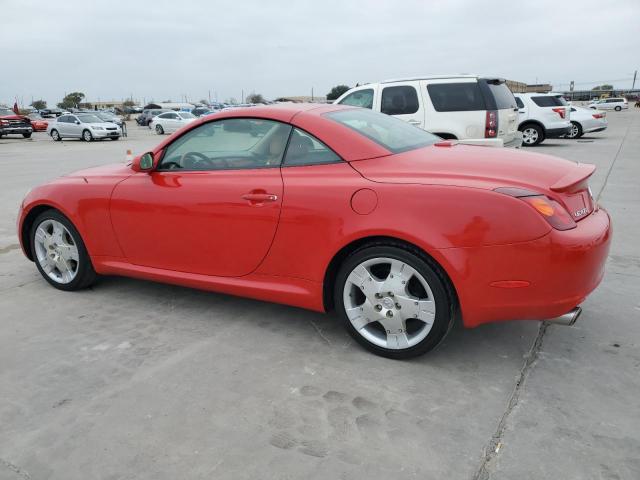 LEXUS SC 430 2004 red  gas JTHFN48Y340055978 photo #3