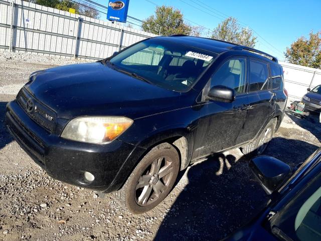 TOYOTA RAV4 SPORT 2007 black 4dr spor gas JTMBK32V576016070 photo #1